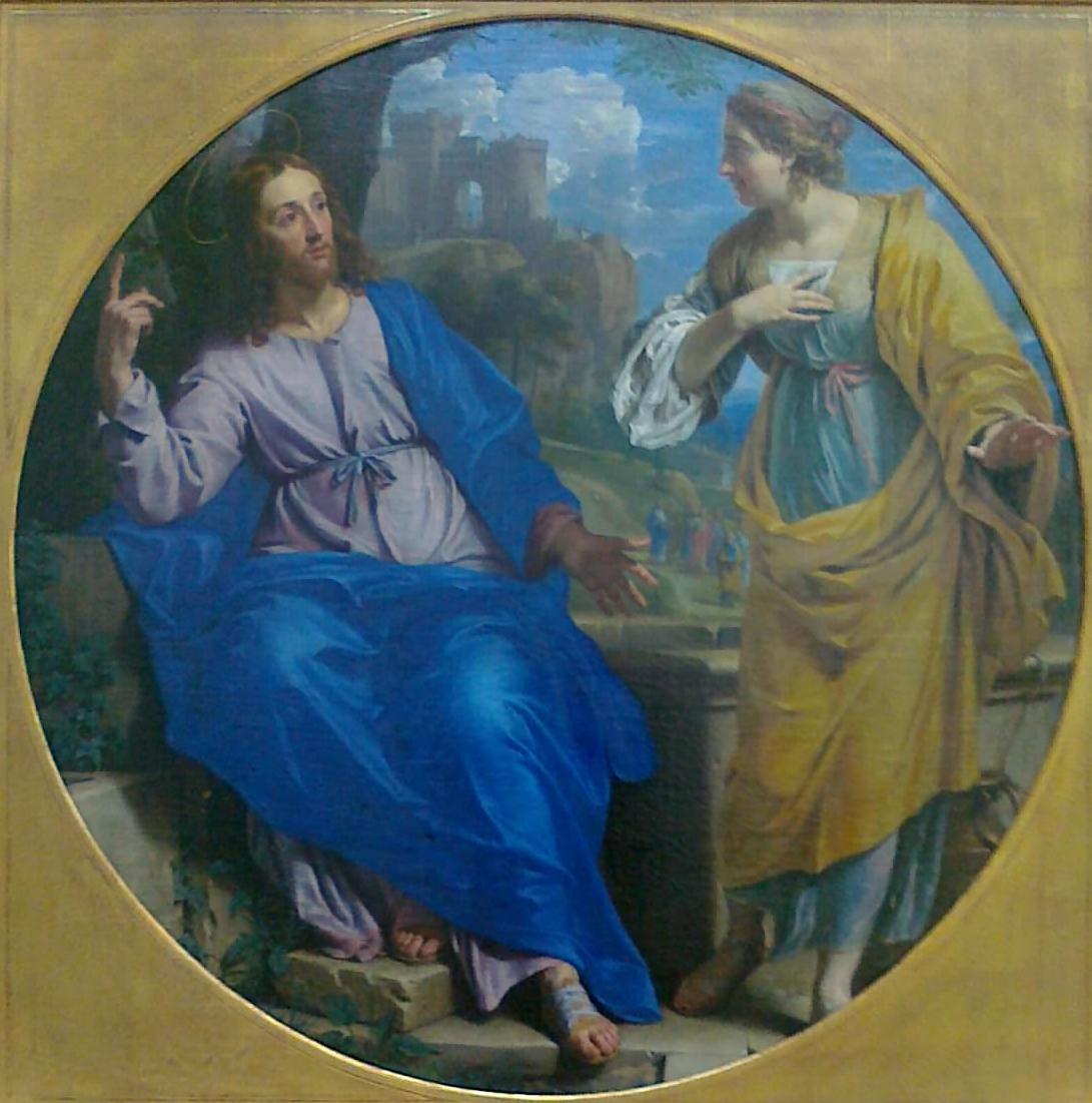 Le Christ et la Samaritaine - Philippe de Champaigne
