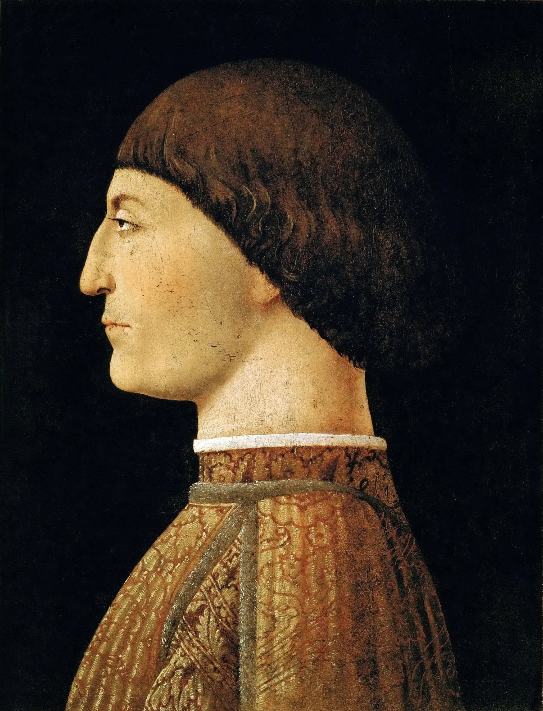 Portrait de Sigismond Malatesta seigneur de Rimini - Piero della Francesca - Alpha Reproduction