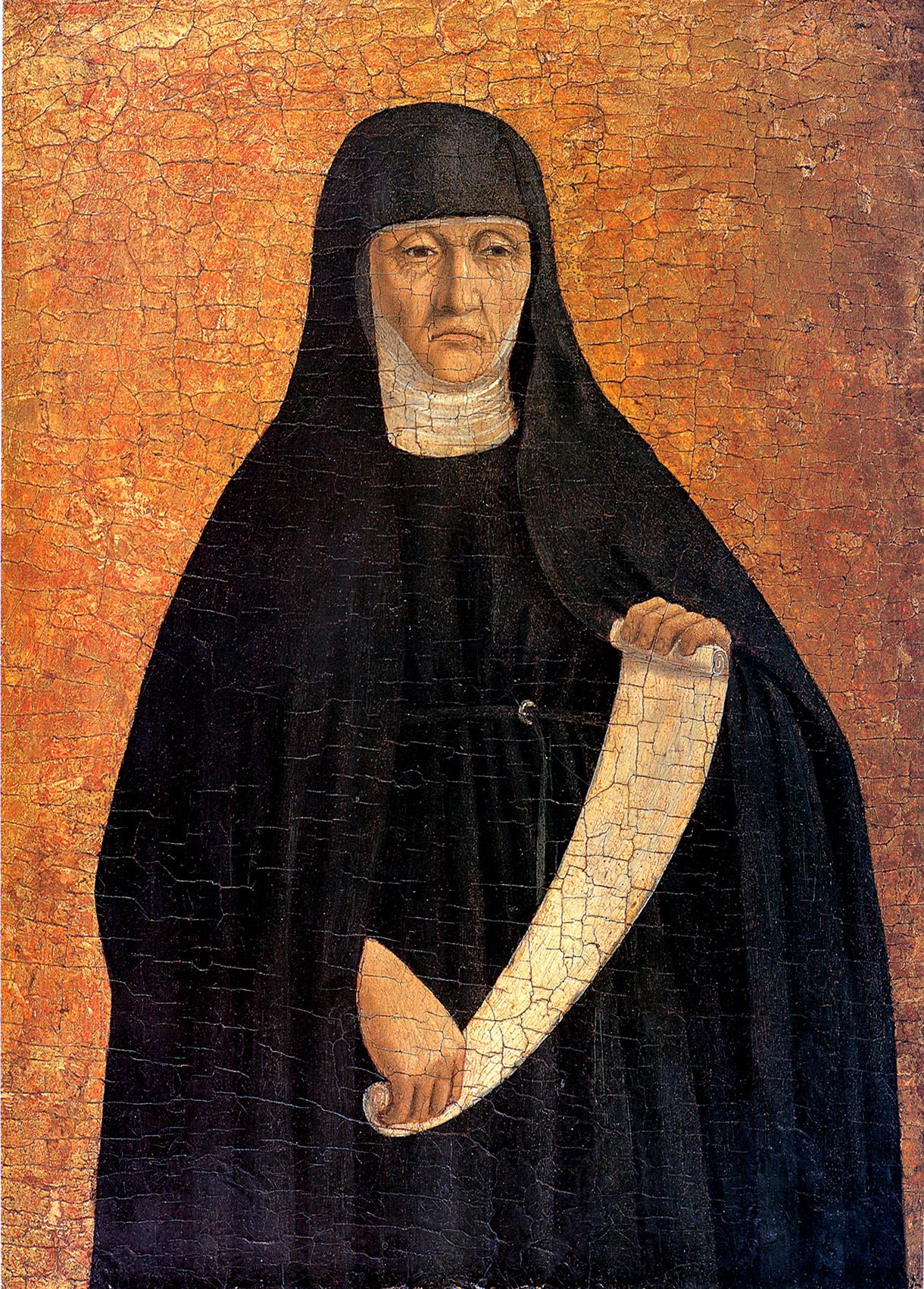Une religieuse augustine (sainte Monique) - Piero della Francesca