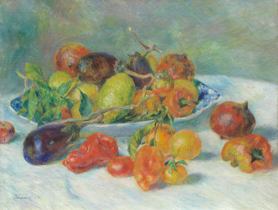 Reproduction du tableau « Fruits du Midi - Pierre-Auguste Renoir » par Alpha Reproduction en peinture à l’huile