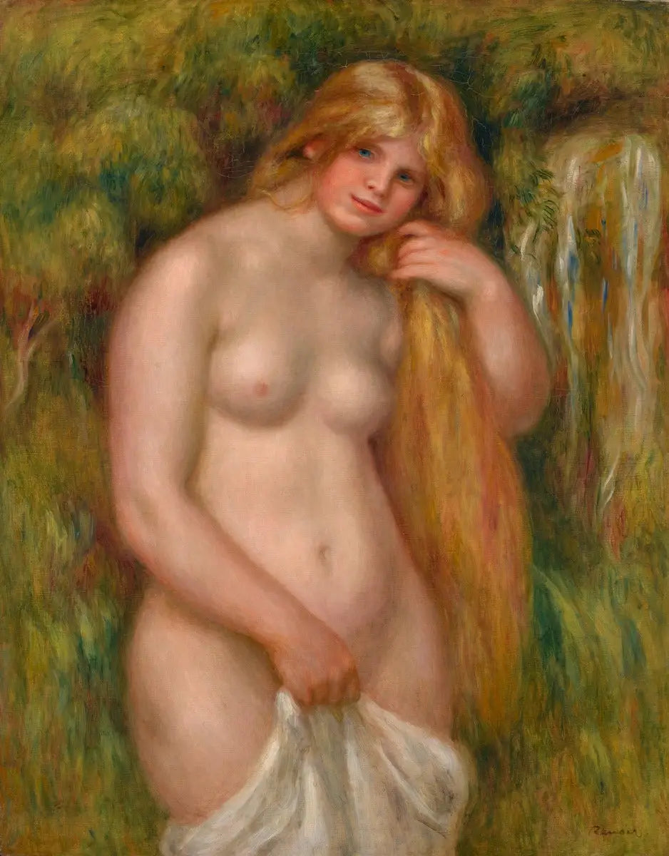 Reproduction du tableau « La Source - Pierre-Auguste Renoir » par Alpha Reproduction en peinture à l’huile