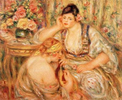 Reproduction du tableau « Le concert - Pierre-Auguste Renoir » par Alpha Reproduction en peinture à l’huile