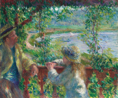 Reproduction du tableau « Près du Lac - Pierre-Auguste Renoir » par Alpha Reproduction en peinture à l’huile