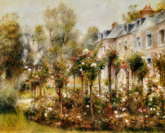 🌹 Roseraie à Wargemont – Pierre-Auguste Renoir (1879)