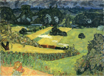 Reproduction du tableau « Train et Chalands - Pierre Bonnard » par Alpha Reproduction en peinture à l’huile