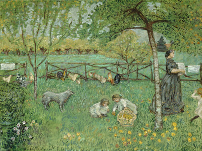 Reproduction du tableau « Le Grand jardin - Pierre Bonnard » par Alpha Reproduction en peinture à l’huile