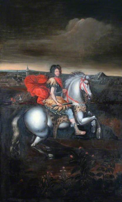 Portrait équestre de Louis XIV - Pierre Mignard