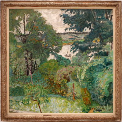 Reproduction du tableau « La Seine à Vernonnet - Pierre Bonnard » par Alpha Reproduction en peinture à l’huile