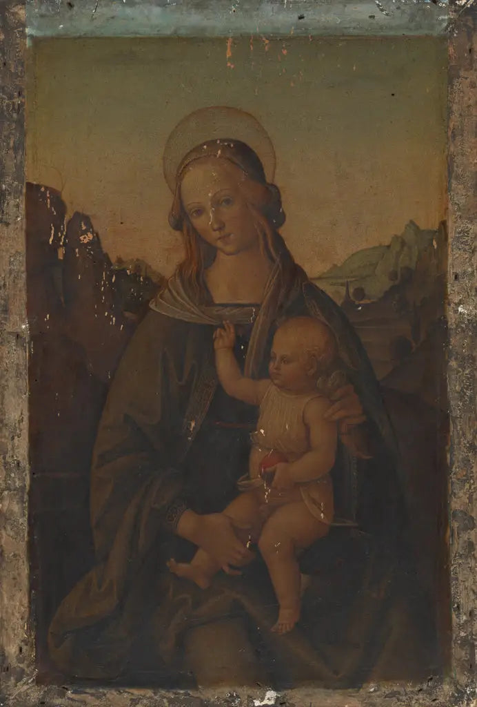 Vierge à l’Enfant - Pietro Perugino - Alpha Reproduction