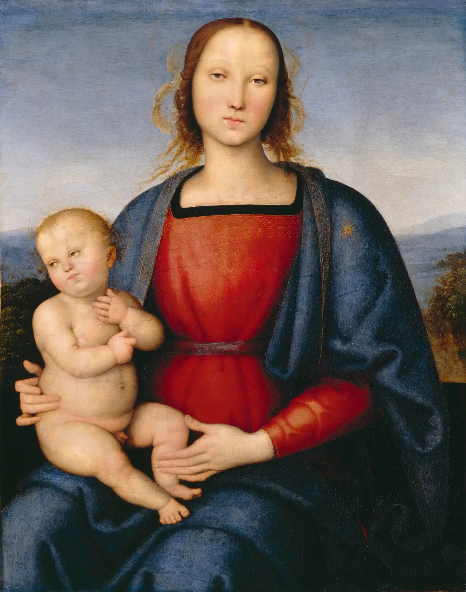 Vierge à l’Enfant - Pietro Perugino - Alpha Reproduction