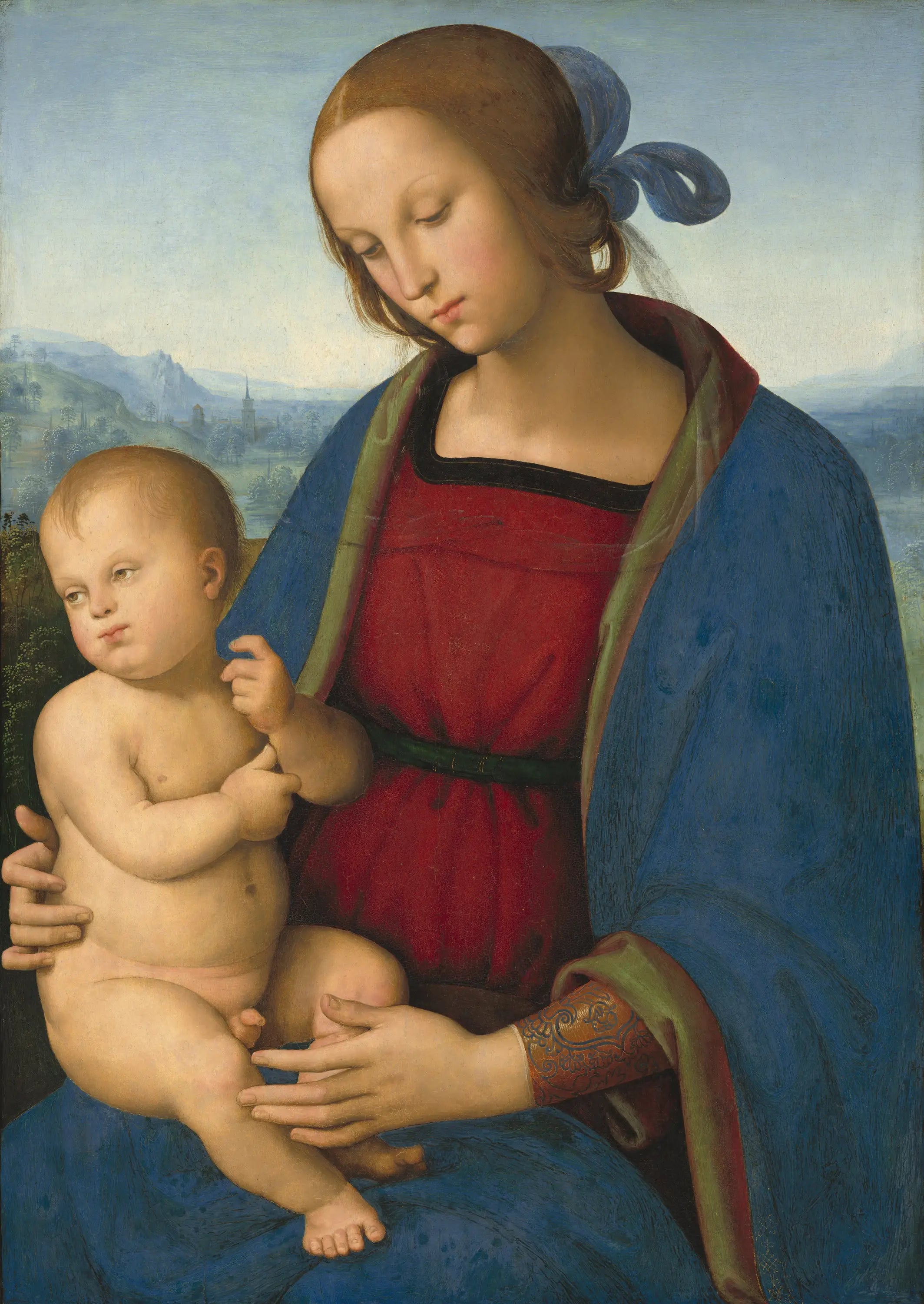 La Vierge à l’Enfant - Pietro Perugino - Alpha Reproduction