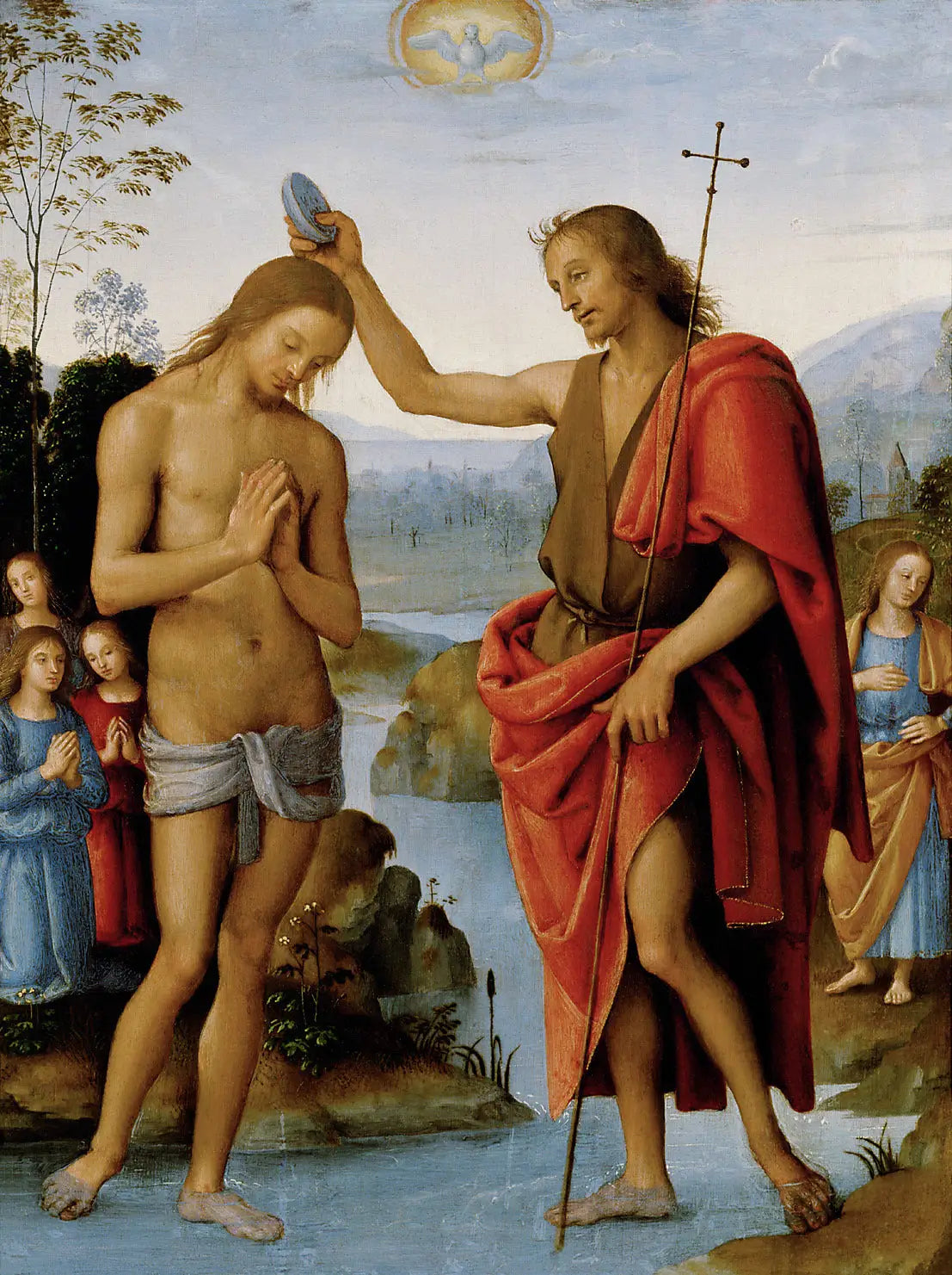 Le Baptême du Christ - Pietro Perugino - Alpha Reproduction