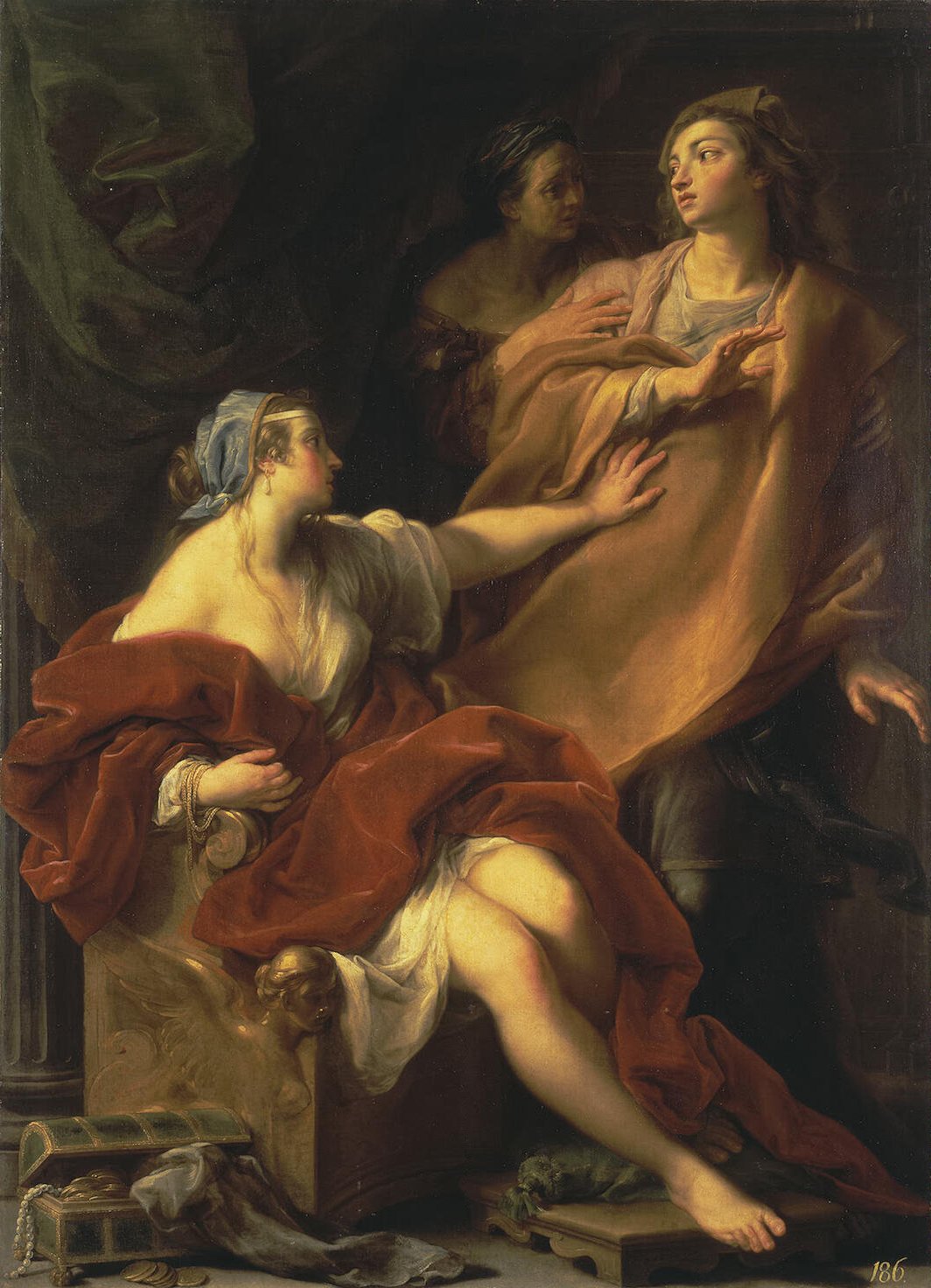 Allégorie de la sensualité - Pompeo Batoni - Alpha Reproduction