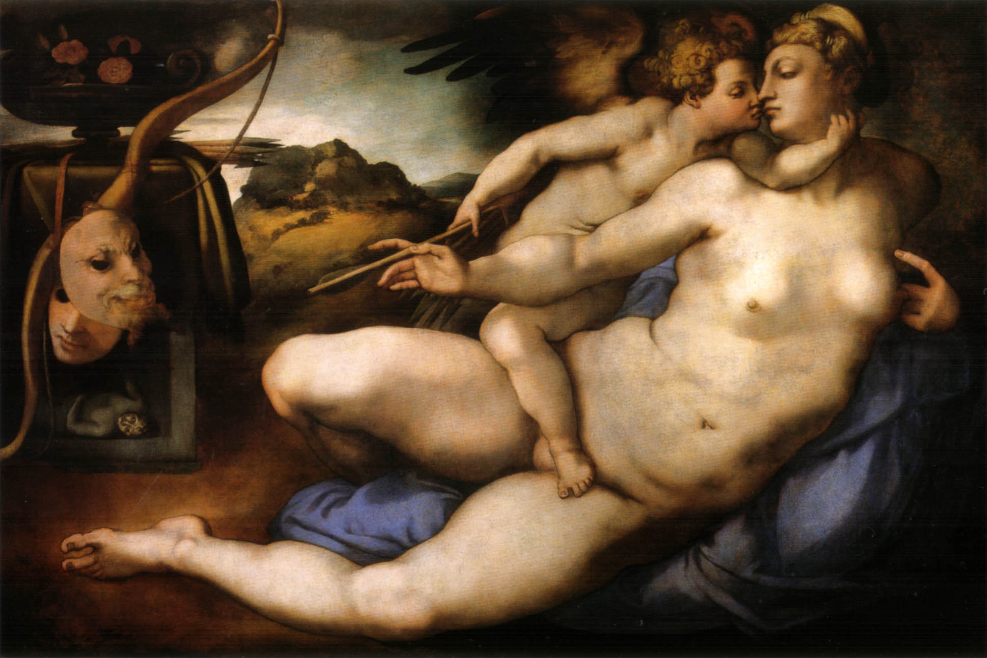 Vénus et Amour - Pontormo