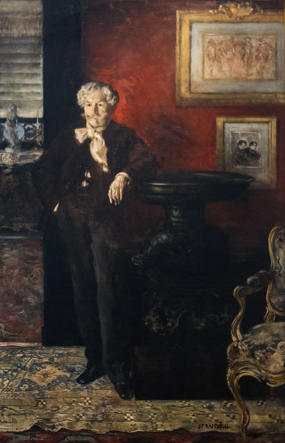 Portrait d'Edmond de Goncourt - Jean-François Raffaëlli