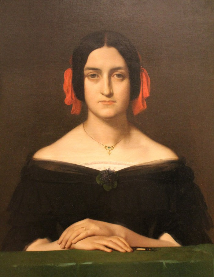 Portrait de Madame Oudiné - Hippolyte Flandrin