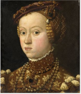 Portrait of Archduchess Anna (1528-1590), Daughter of King Ferdinand I of Austria - Giuseppe Arcimboldo