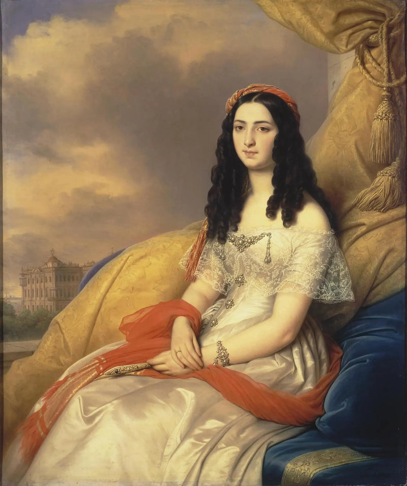 アッシュ伯爵夫人の肖像 - シャルル・ド・スチューベン

Source:
Portrait de la comtesse d'Ash - Charles de Steuben