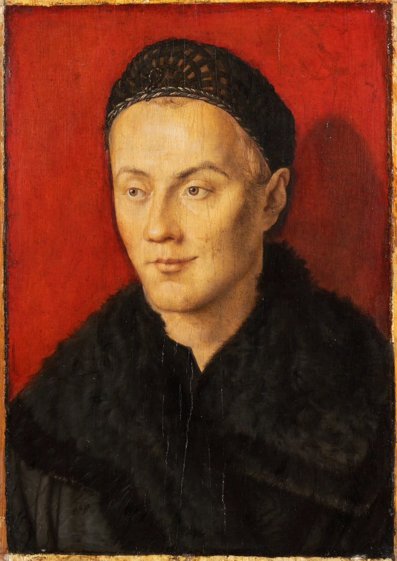 若い男性の肖像 - アルブレヒト・デューラー
