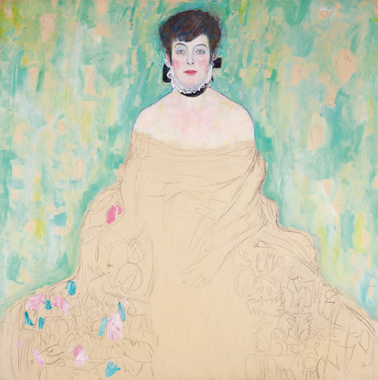 🎨👩‍🎨 アマリー・ツッカーカンドルの肖像 – グスタフ・クリムト（1917年頃–1918年頃）