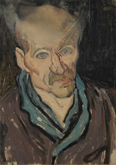 Reproduction du tableau « Portrait d'homme - Vincent van Gogh » par Alpha Reproduction en peinture à l’huile