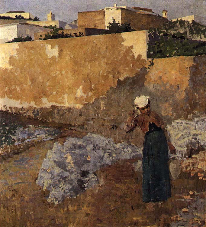 La Porteuse d’eau - Henrique Pousão