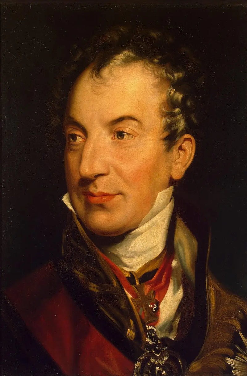 メッテルニヒ公クレメンス・ヴェンツェル・ロタール・フォン・メッテルニヒ（1773-1859）の肖像 - トーマス・ローレンス