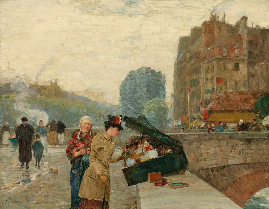 Quai Saint-Michel - Childe Hassam - Alpha Reproduction