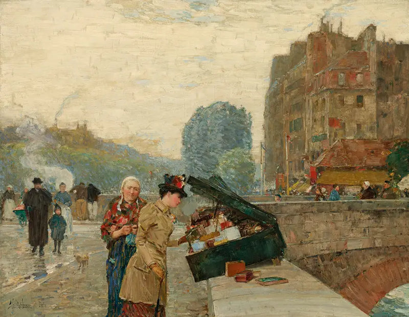 クエ・サンミシェル - チルド・ハッサム

Source:
Quai Saint-Michel - Childe Hassam
