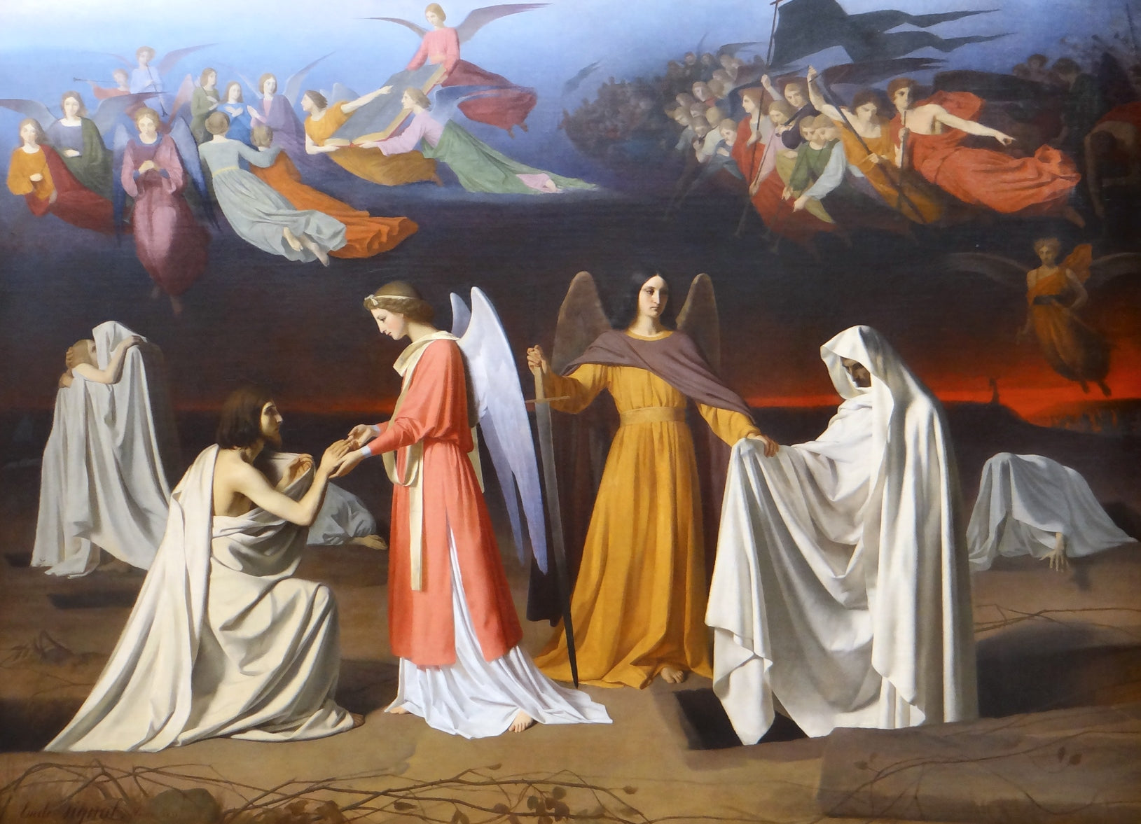 Réveil du juste, réveil du méchant - Émile Signol
