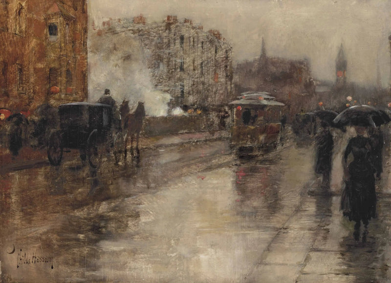 雨の日、ボストン - チルド・ハッサム

Source:
Jour de pluie, Boston - Childe Hassam