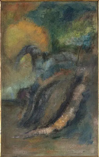 海の貝殻 - オディロン・ルドン