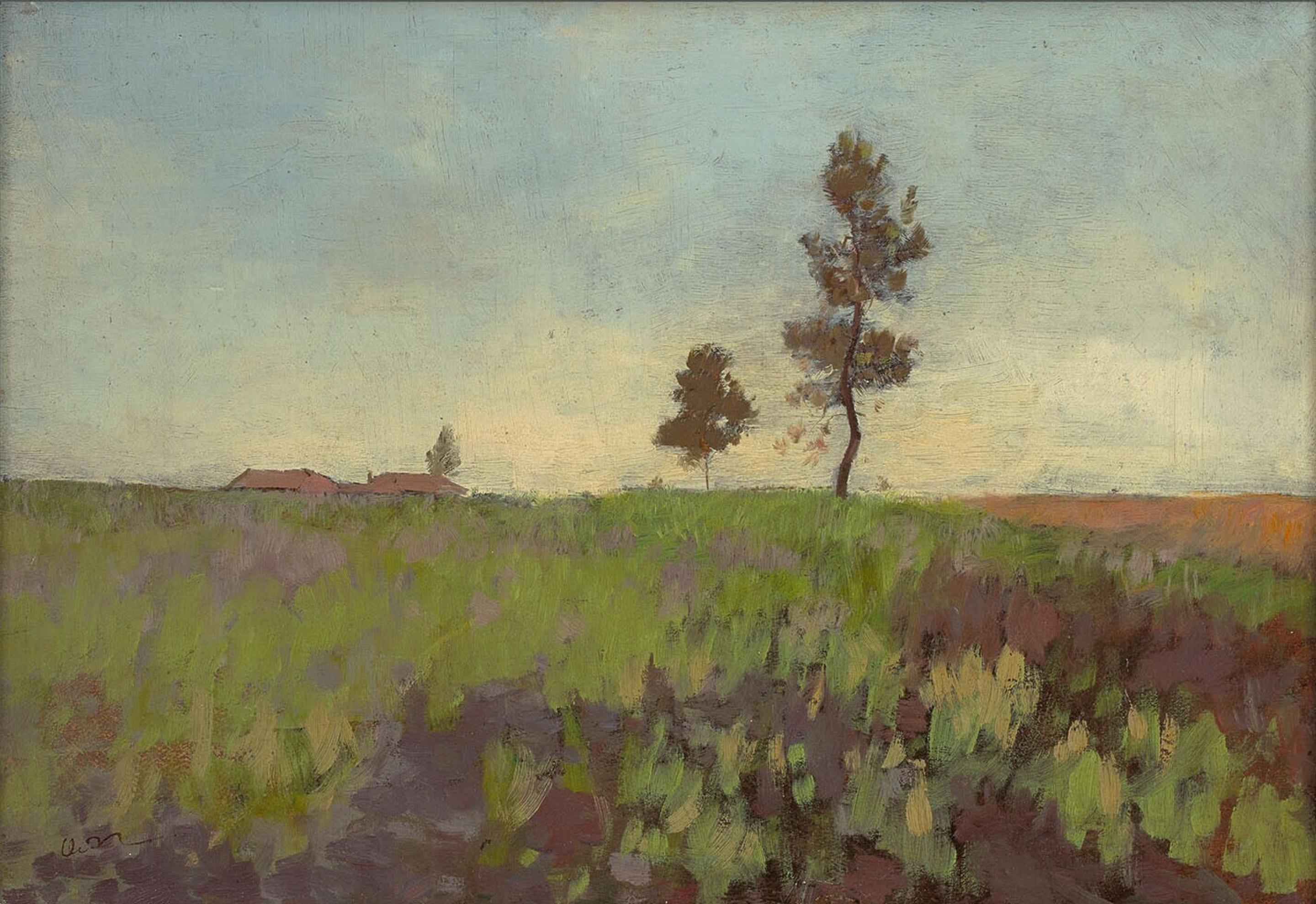 Les Landes à Peyrelebade - Odilon Redon