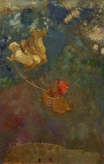 Le Char d'Apollon - Odilon Redon