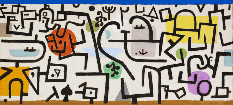 Rich Harbor (A picture of a journey) - Paul Klee