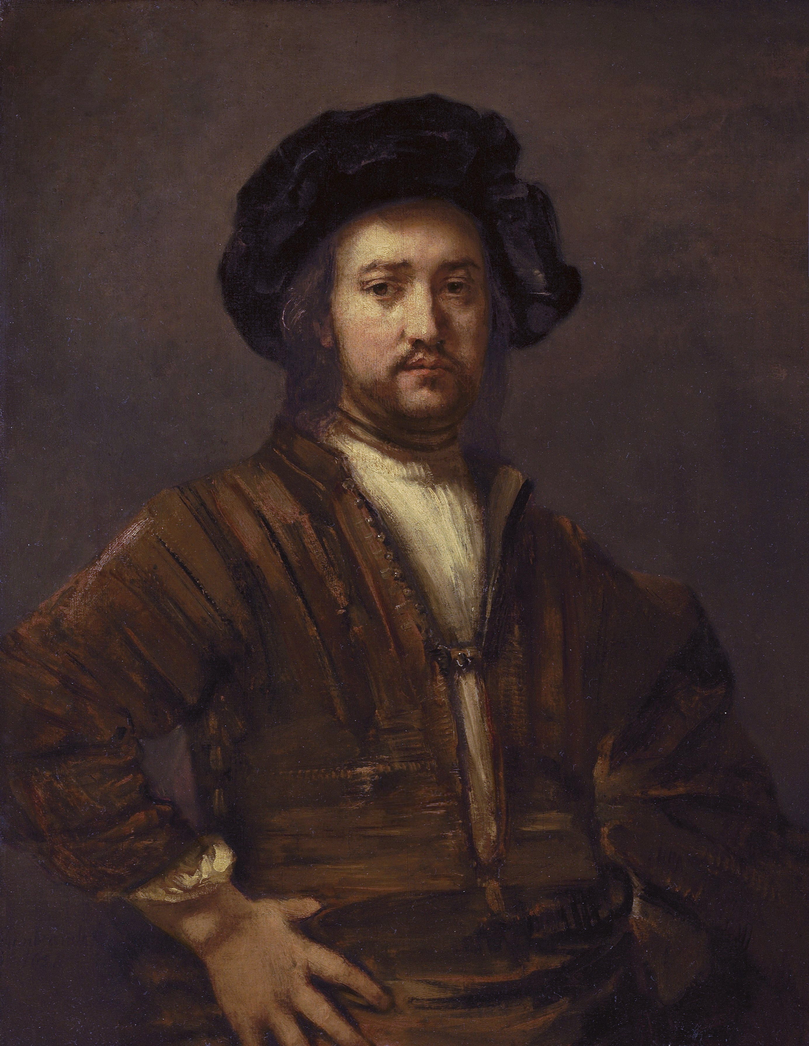 Reproduction du tableau « Portrait d'un amiral - Rembrandt » par Alpha Reproduction en peinture à l’huile