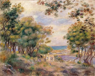 Reproduction du tableau « Paysage à Beaulieu - Pierre-Auguste Renoir » par Alpha Reproduction en peinture à l’huile