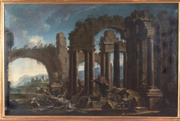 La Résurrection de Lazare - Alessandro Magnasco