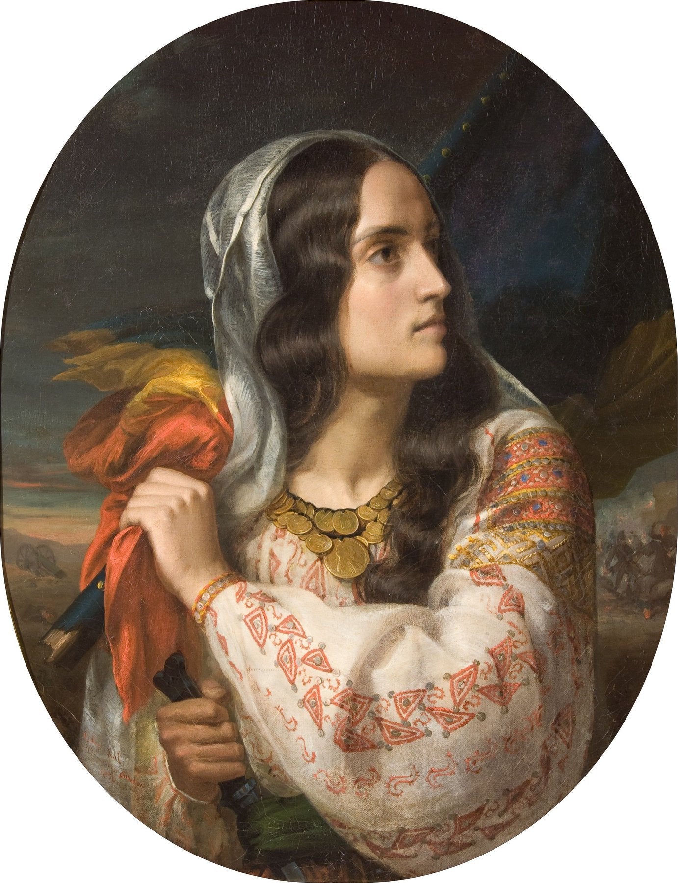 La Roumanie révolutionnaire, Constantin Daniel Rosenthal, 1848, peinture à l’huile