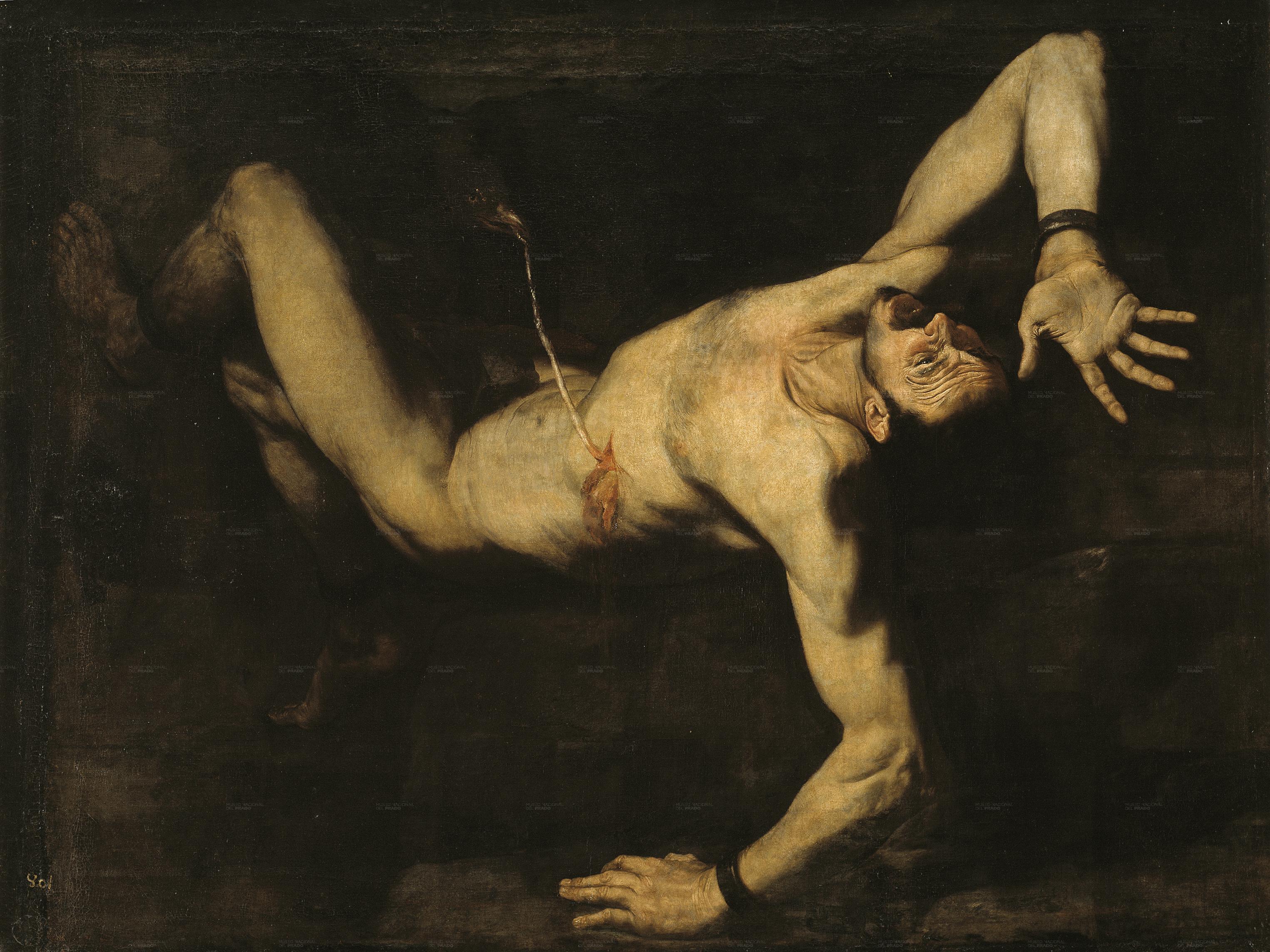 Tityos - Jusepe de Ribera - Alpha Reproduction
