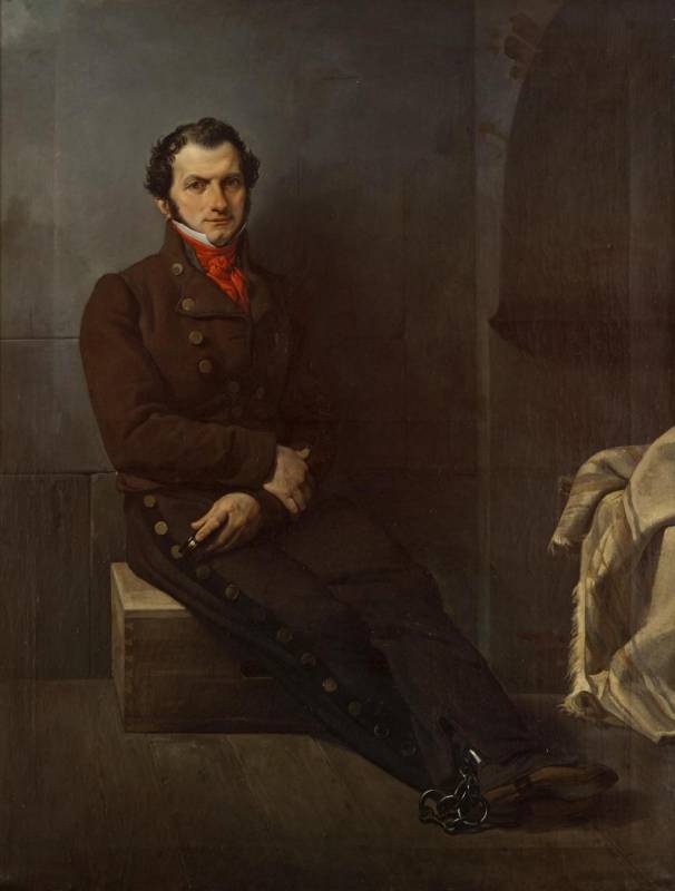 Ritratto del Conte Arese en carcere - Francesco Hayez