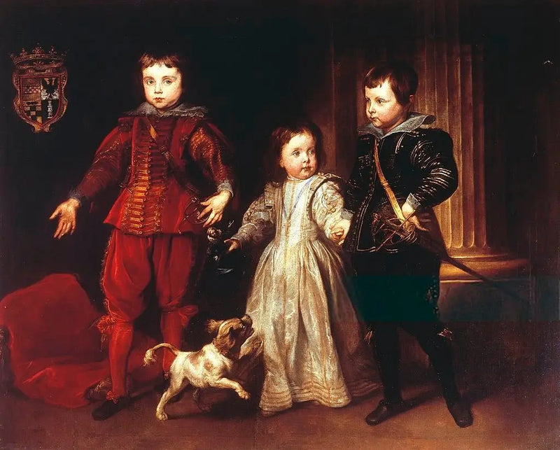 スピノラ家の三人の子供たちの肖像 - アントワーヌ・ヴァン・ダイク

Source:
Portrait de trois enfants de la famille Spinola - Antoine van Dyck