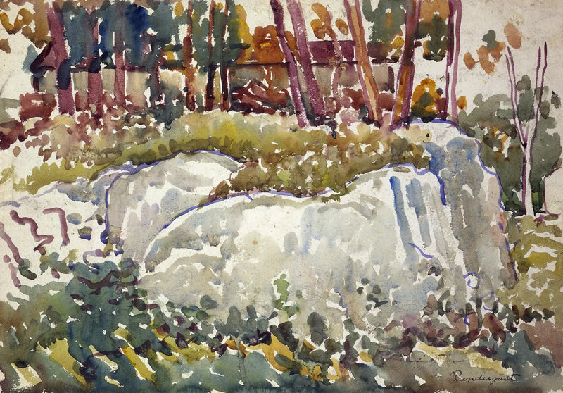 ロシェール、メイン - モーリス・プレンダガスト

Source:
Rochers, Maine - Maurice Prendergast