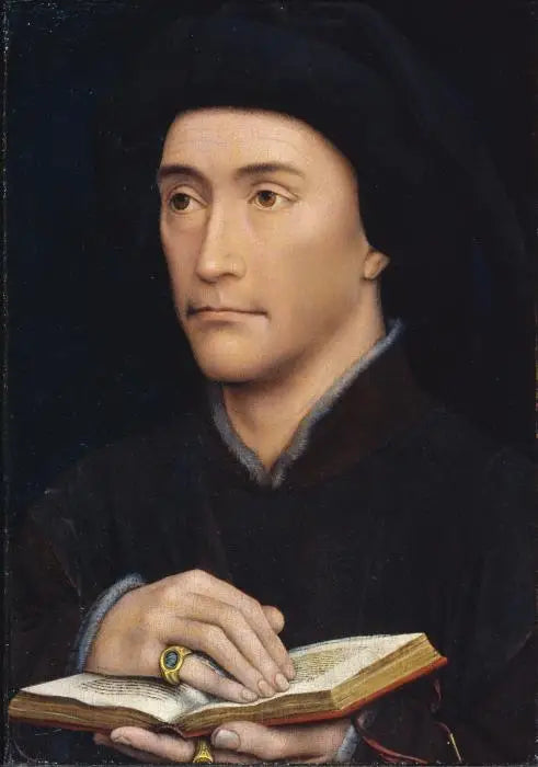 Portrait d’homme (Guillaume Fillastre?) - Rogier van der Weyden - Alpha Reproduction