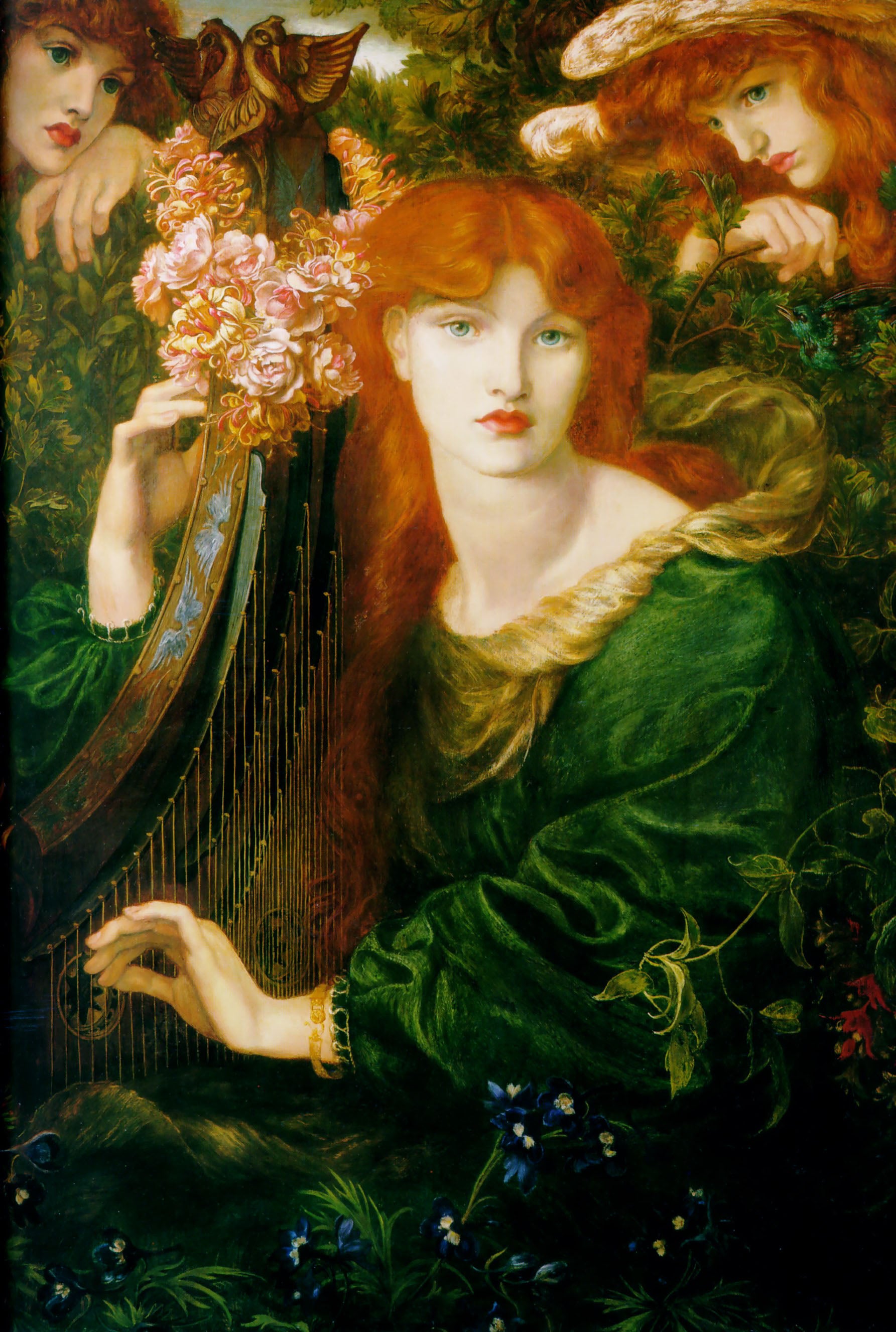 La Ghirlandata - Dante Gabriel Rossetti - Alpha Reproduction