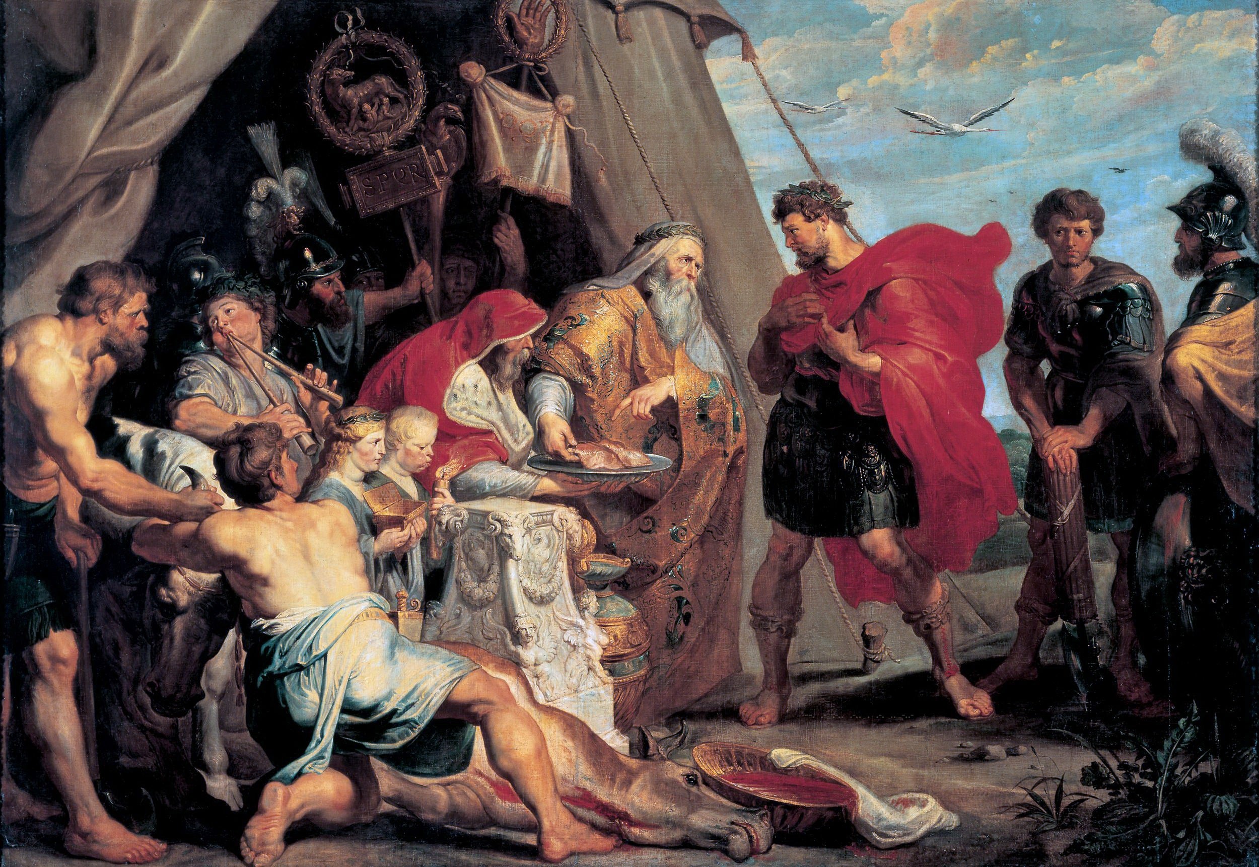 L'interprétation de la victime - Antoine van Dyck