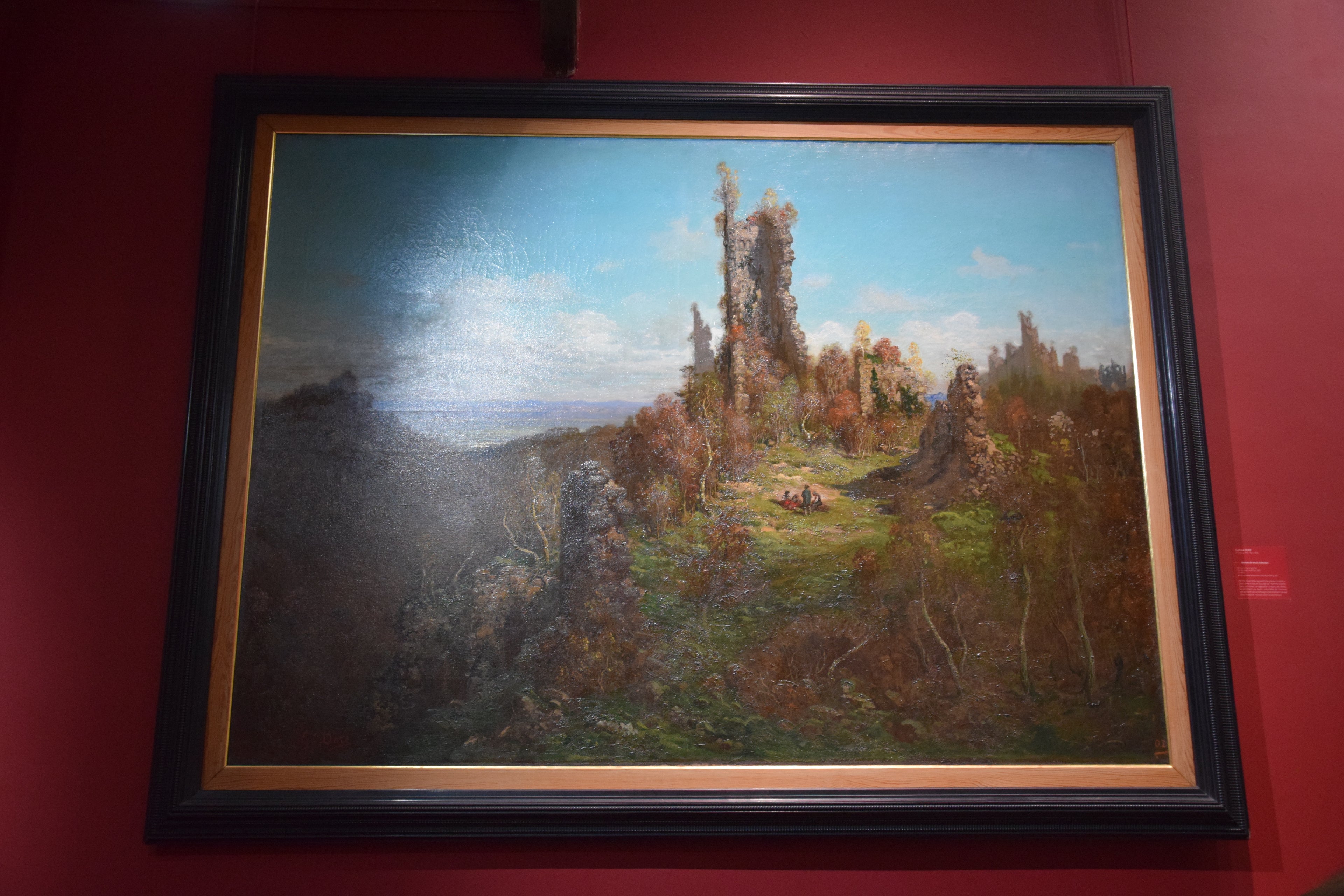 Ruines de trois châteaux - Gustave Doré
