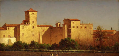 Villa Malta Rome - Sanford Robinson Gifford - Alpha Reproduction