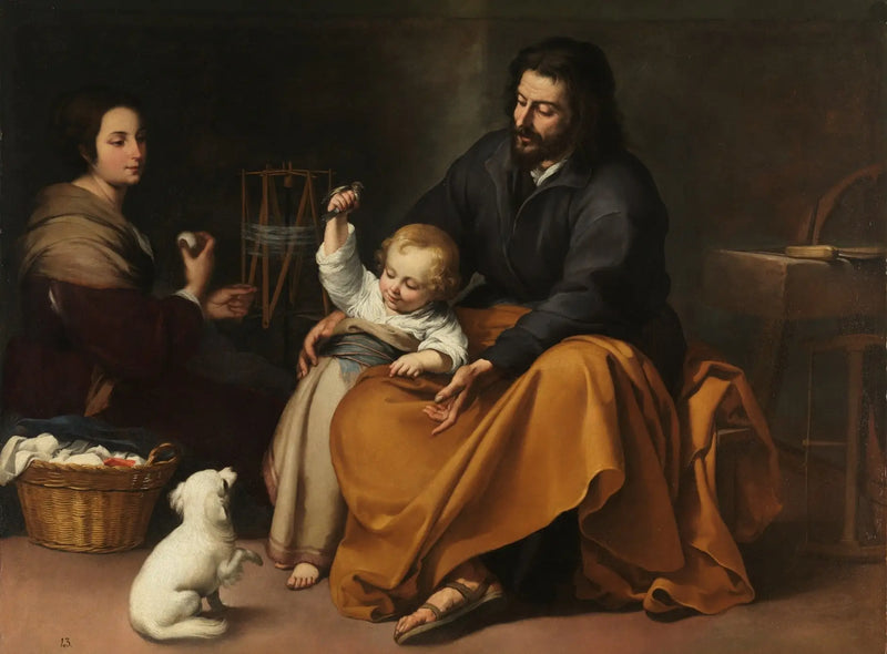 小鳥を抱く聖家族 - バルトロメ・エステバン・ムリリョ

Source:
Sainte Famille au petit oiseau - Bartolomé Esteban Murillo