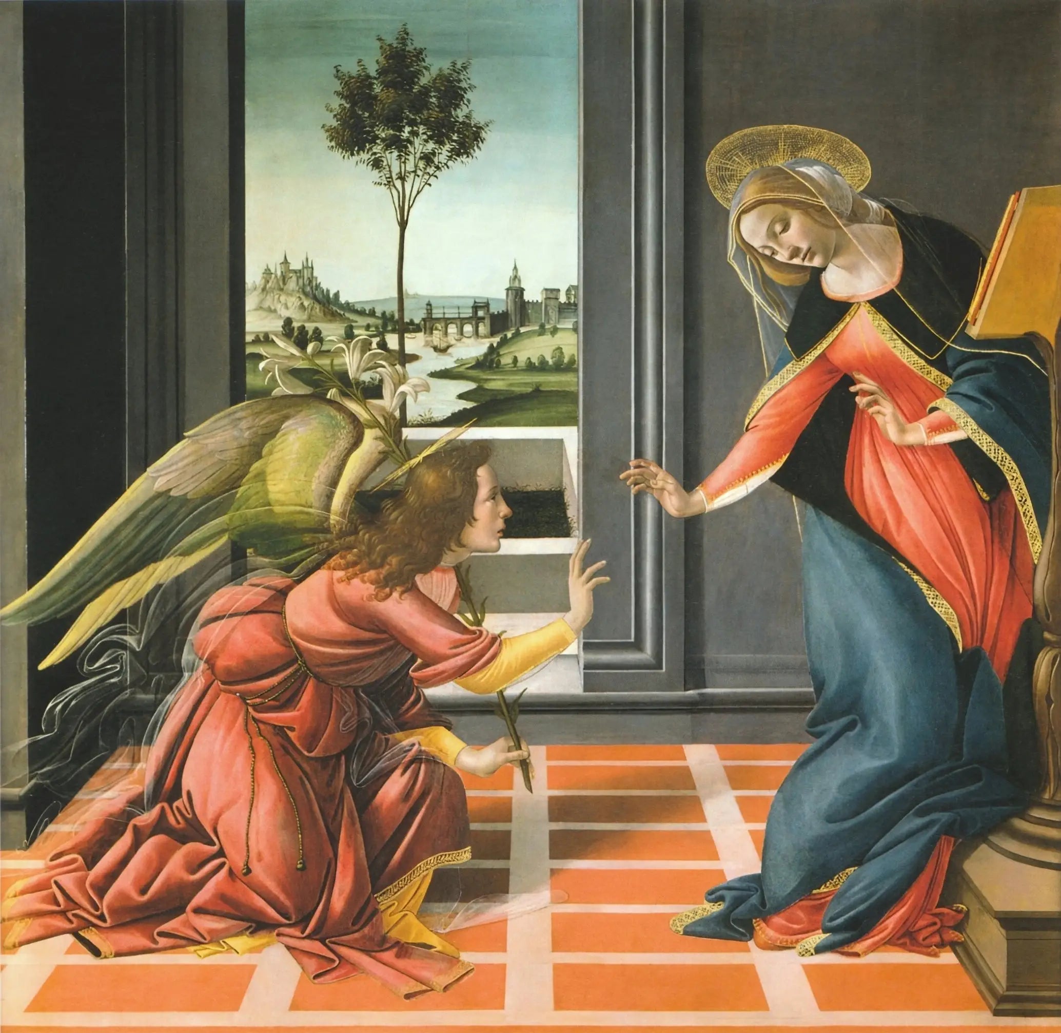 L’Annonciation du Cestello - Sandro Botticelli - Alpha Reproduction